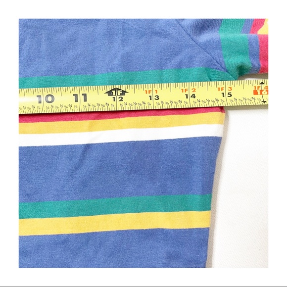 BDG Blue Striped Crop Top - Picture 5 of 7